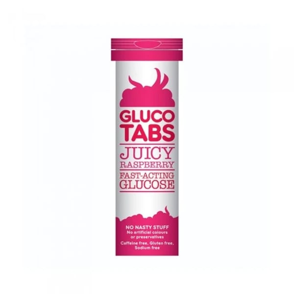 Glucotabs Framboe Past Glucose X 10