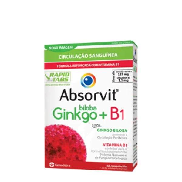 Absorvit GINKGO+B1 Comp X 60