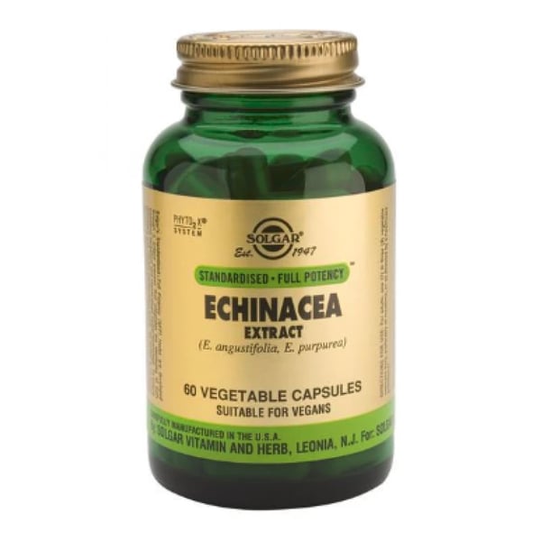 Equinacea Extrato Solgar Caps X 60