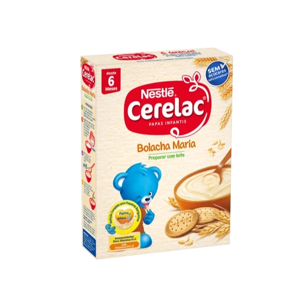 Cerelac Farinha N/La Bolacha Maria 250G 6M+