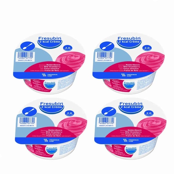 Fresubin 2kcal Creme Morango Silvestre 4 X 125 G