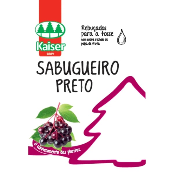 Kaiser Reb Sabugueiro Preto 75g