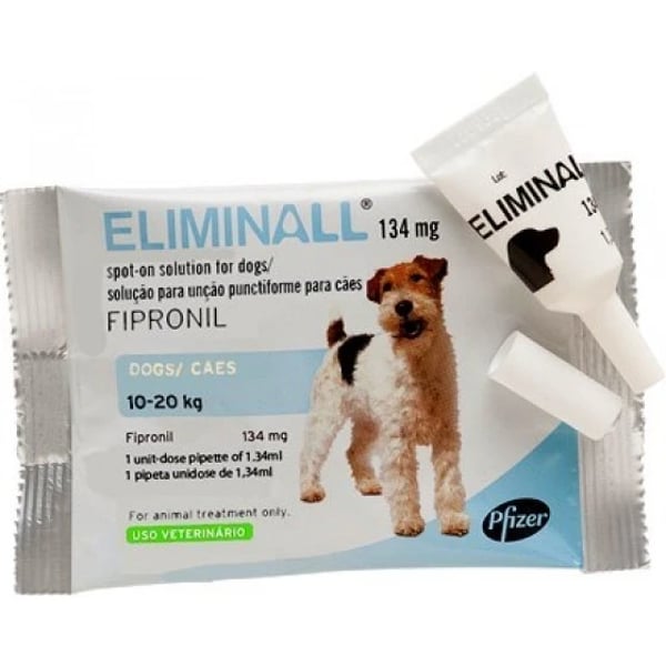Eliminall 134 Cao Sol Uncao 1,34ml X 30