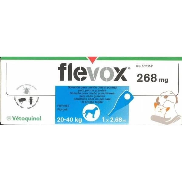 Flevox 268 Cao Sol Uncao 1 Pip X 2,68 Ml