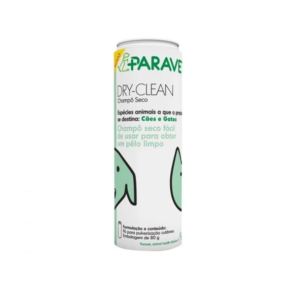 Paravet Dry-Clean Ch Seco Po 80g