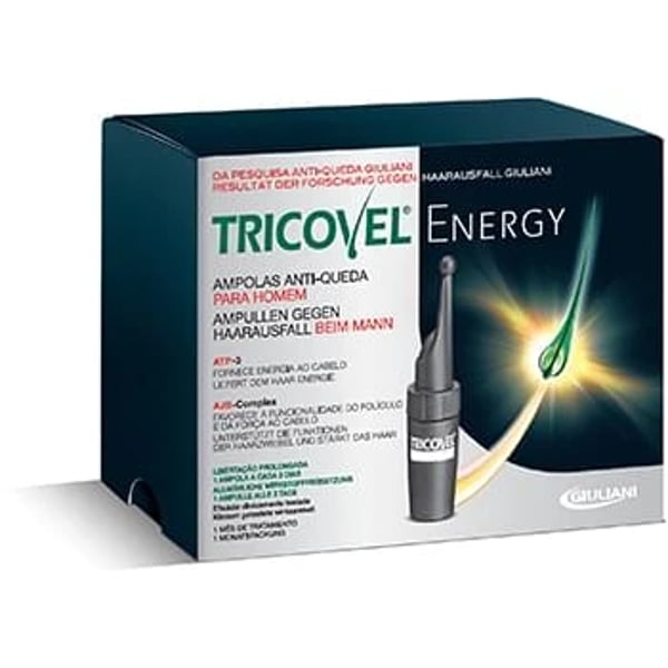 Tricovel Energy Amp Queda Homem 3,5mlx10
