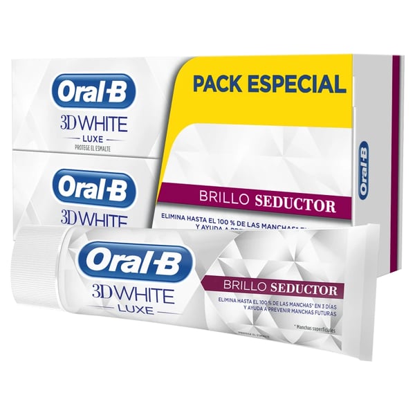 Oral B 3d White Lux Past Dent Galm 75mlx2