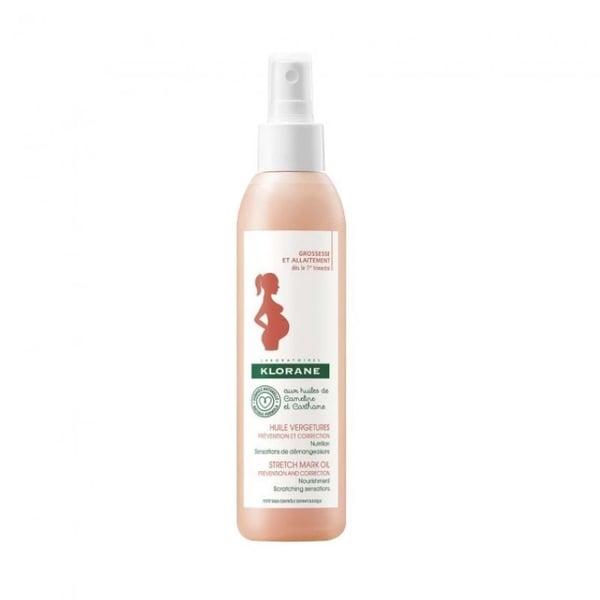 Klorane Bebe Aceite Estrías para Mamá 200ml