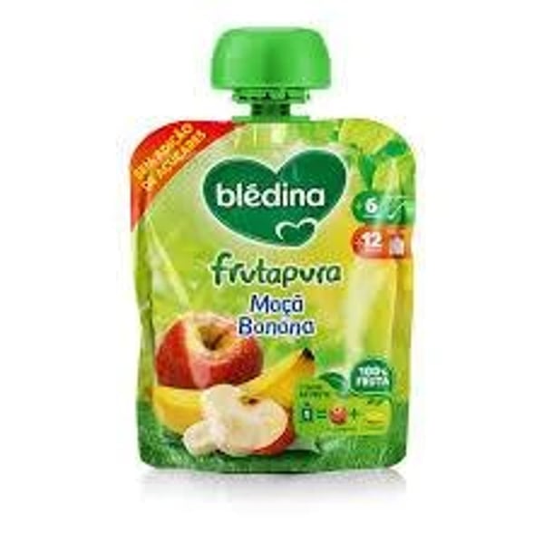 Bledina Frutapura Saq Maca/Banana 90g +12m