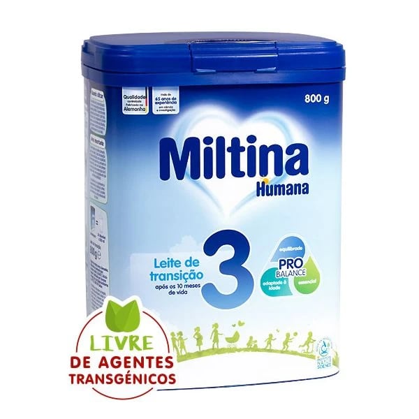 Miltina 3 Leite Transicao 800g