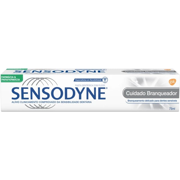Sensodyne Cuidado Branqueador Pasta Dentifrica 75ml