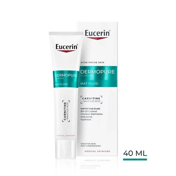 Eucerin DermoPure Clinical Fluido Matificante 40Ml