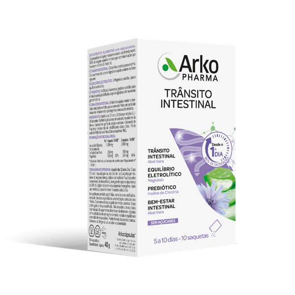 ARKO TRANSITO INTESTINAL 10 SAQUETAS