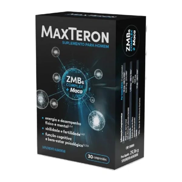 MAXTERON 30 COMPRIMIDOS