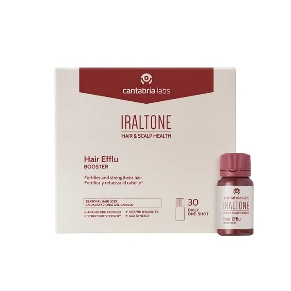 Iraltone Hair Efflu Booster Frasco X30,   sol oral amp