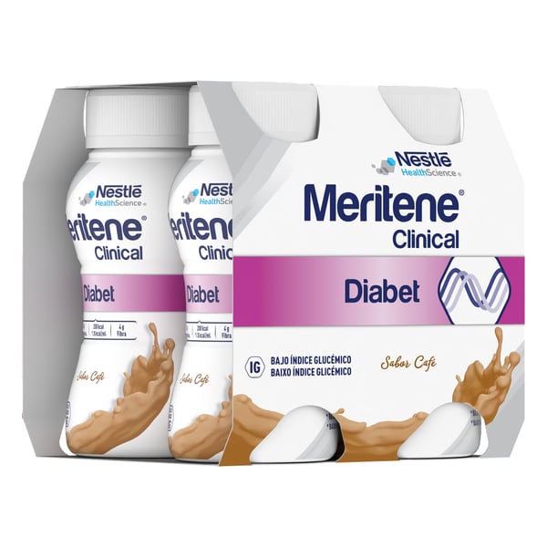Meritene Clinical Diabetic Cafe 4 X 200 ML