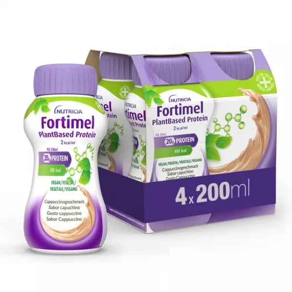 FORTIMEL PLANT BASED PROTEIN CAPPUCINO 4X200ML