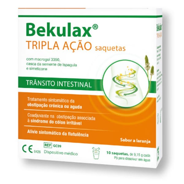 Bekulax Tripla Ação Saq X10
