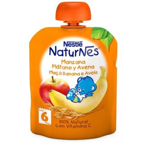 Nestle Naturnes Maca Banana Aveia 90g 6m