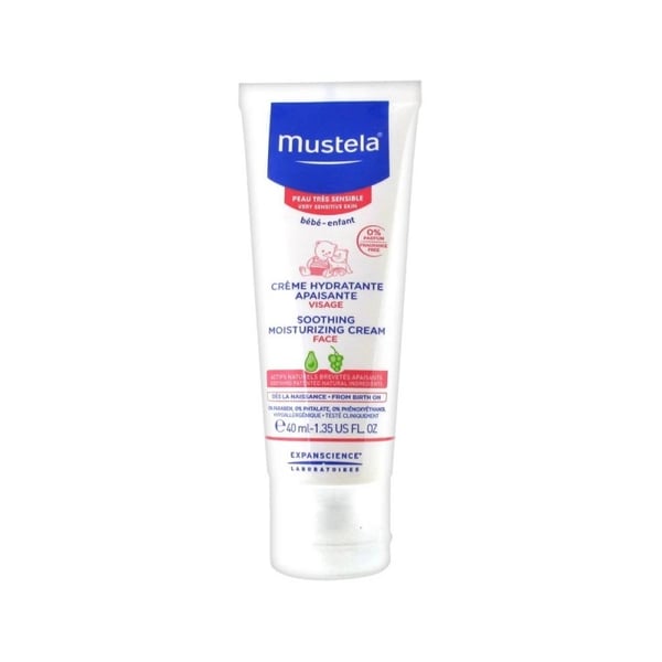 Mustela Bebe Pn Cr Hid Rosto S/Perf 40ml
