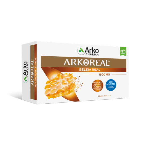 Arkoreal Geleia Real 1500mg Ampx20