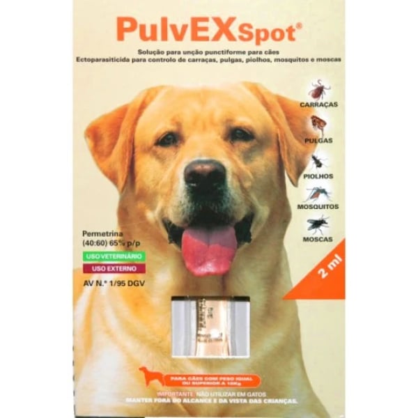 Pulvex Spot Unc Punct 715mg/Ml 2mlx6