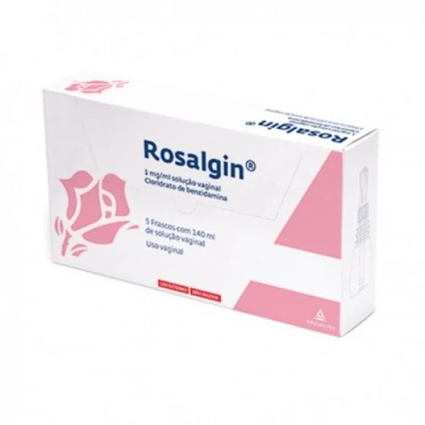 Rosalgin, 1 mg/mL x 140 Ml Solução Vaginal