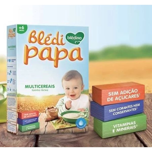 Bledipapa Far Lac Multicereais 250g +6m