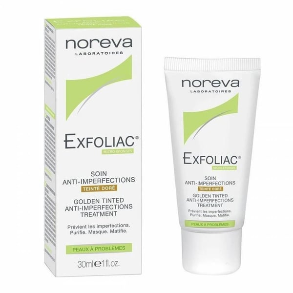 Noreva Exfoliac Cuidado Anti-Imperfeições Dourado 30ml