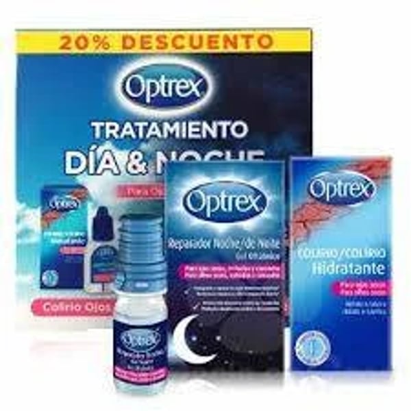 Optrex Dia Noite Colir 10ml+Gel Repar 10ml