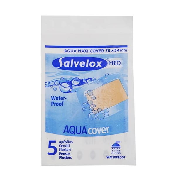 Salvelox Med Aqua Cover 76x54mm X 5